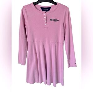 Like new Tommy Hilfiger pink dress for girls size M youth 8-10 years 100% cotton